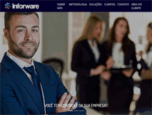 Tablet Screenshot of inforware.com.br